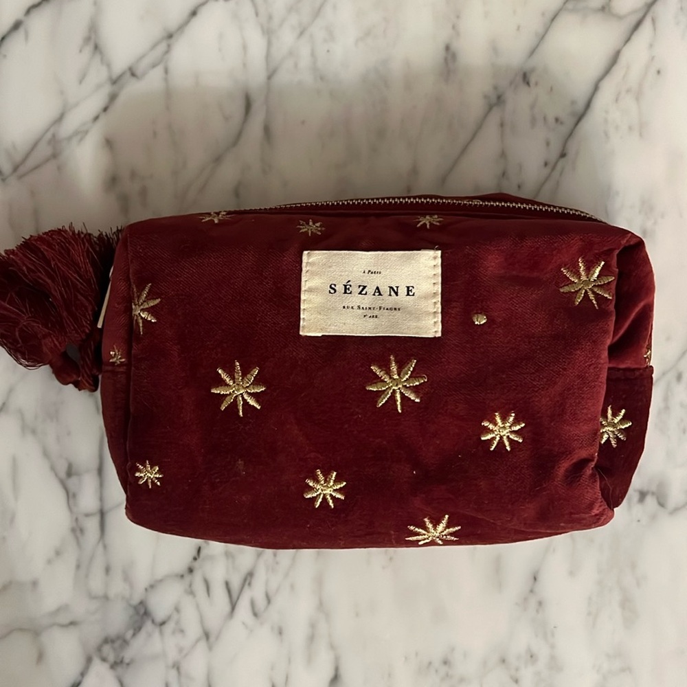 Sezane Beauty Case - NWOT